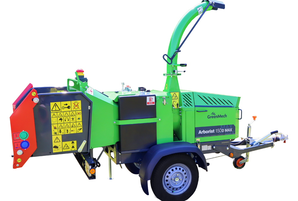 Štěpkovač GreenMech ARBORIST 150D MAX