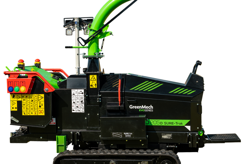 Štěpkovač Greenmech EVO 205D SURE-Trak